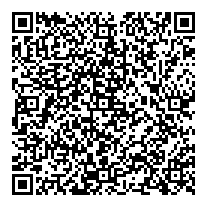 A big QR code of type vCard, ADDRESSBOOK, abridged to disrupt spammer harvesting.